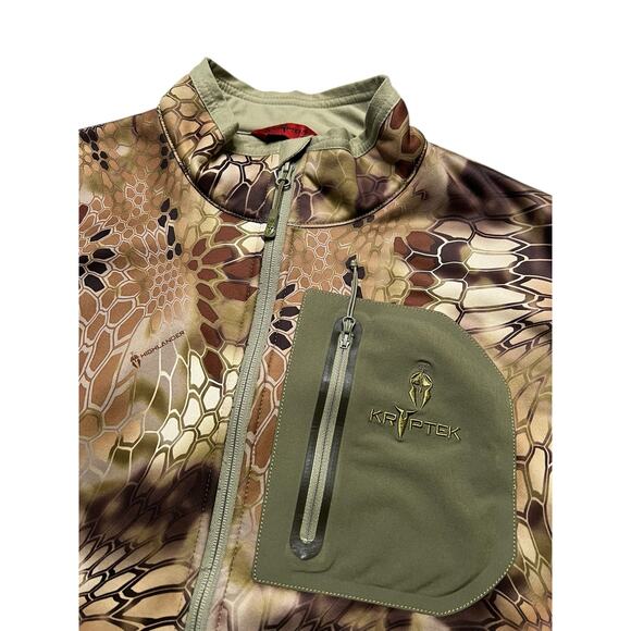 KRYPTEK Highlander Camo Hunting Vest - Men's XL - Full Zip - Fleece Lined Casual - Picture 3 of 13